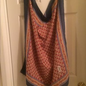 YSL 35” x 35” scarf with tag